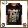 Diesel T-Diegor-L7 Men's T-Shirts - Navy Blue | Size: XL