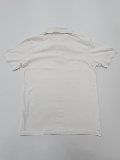 Quiksilver Men White Polo Shirt size S product image 2