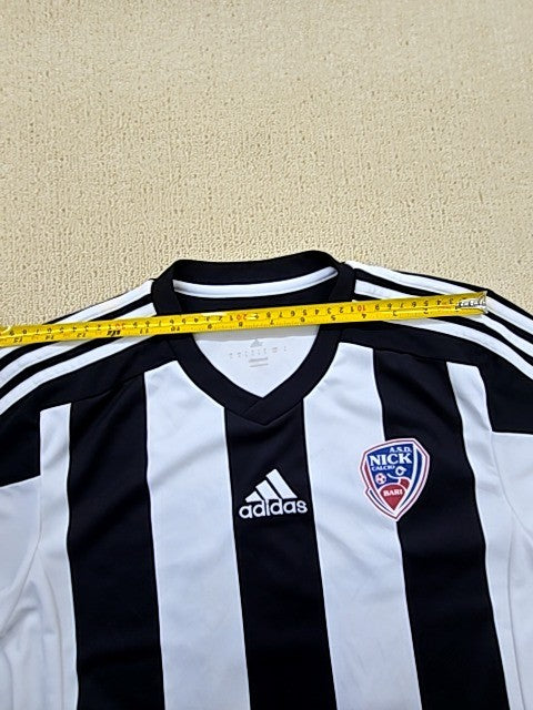 Adidas Club América White Black Striped Jersey Men's Short Sleeve