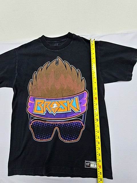 WWE Men's Zack Ryder Black T-Shirt Size M