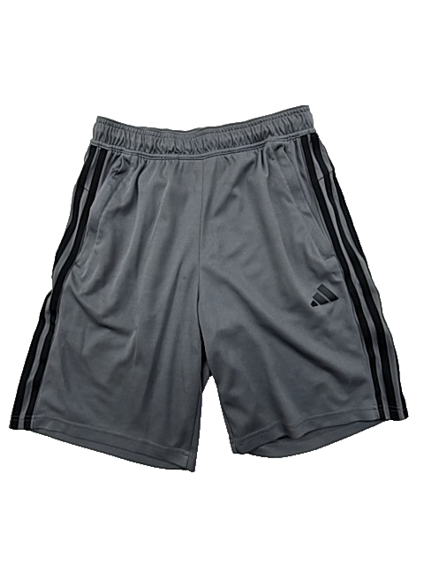 Adidas Men's Gray Shorts – Size S, Regular Fit