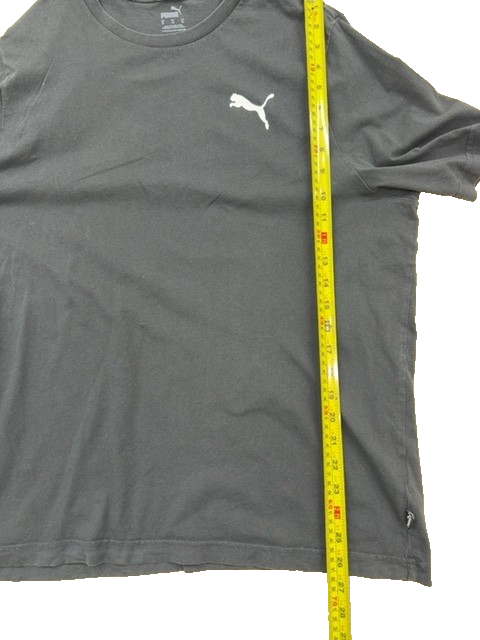 Puma Men's Black Oversized Cotton Tee XL