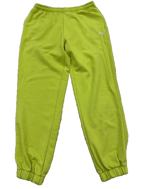 Puma Unisex Green Fleece – Size L, Relaxed Fit