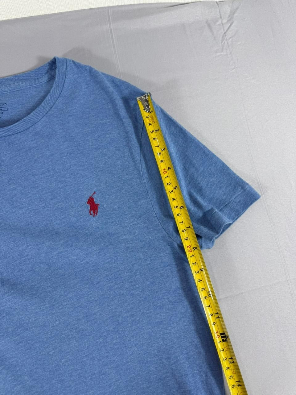 Polo Ralph Lauren Custom Slim Fit T-Shirt Men's S Blue Cotton Crew Neck