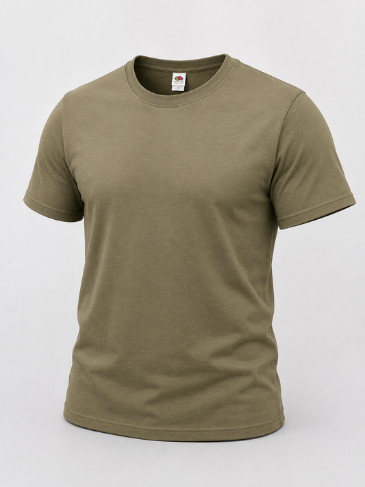 Fruit of the Loom Unisex Green T-Shirt size L product image 2