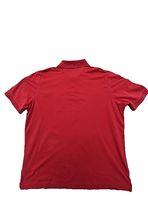 Hugo Boss Men's Red Polo Shirt – Size XXL, Short Sleeve, Cotton