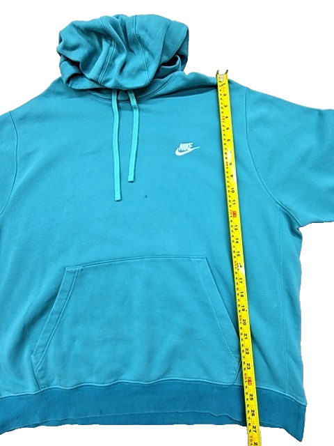 Nike Men's Blue Fleece Pullover Hoodie Big & Tall 2XL