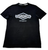 Umbro Men's Black T-Shirt – Size M, Brand Department Type Style, Graphic