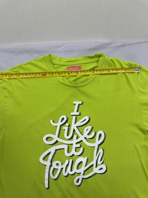 Kappa Men's Large Green Graphic Print Short Sleeve Crewneck T-Shirt