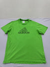 Adidas Men's Green T-Shirt – Size L, Short Sleeve, Crew Neck