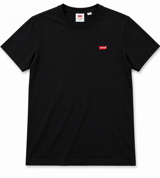 Levi's Men Black T-Shirt size S product image 2