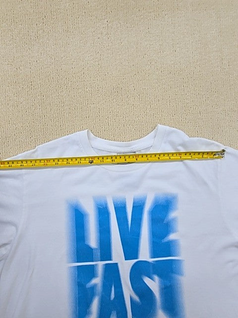 Nike Men's XL White Short Sleeve Crew T-Shirt Regular