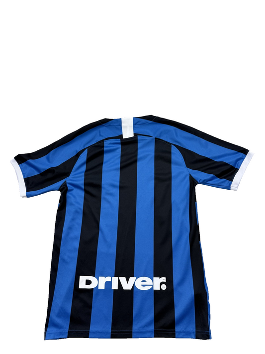 Vintage Nike Men's Multicolor Jersey – Size M, Inter Milan Pirelli Sponsor