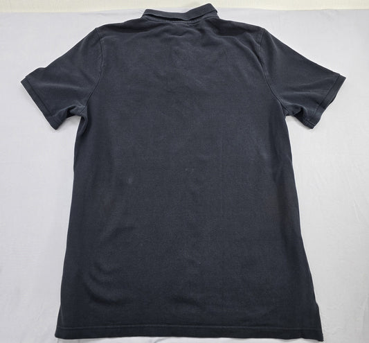 Nike Men's Black Polo Shirt – Size L, Short Sleeve – Ref F598C