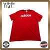 Adidas Men Red T-Shirt size 2XL product image 1
