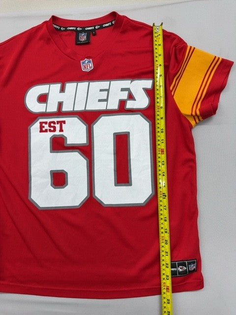 Primark Chiefs NFL Red Mesh T-Shirt XS Short Sleeve Regular