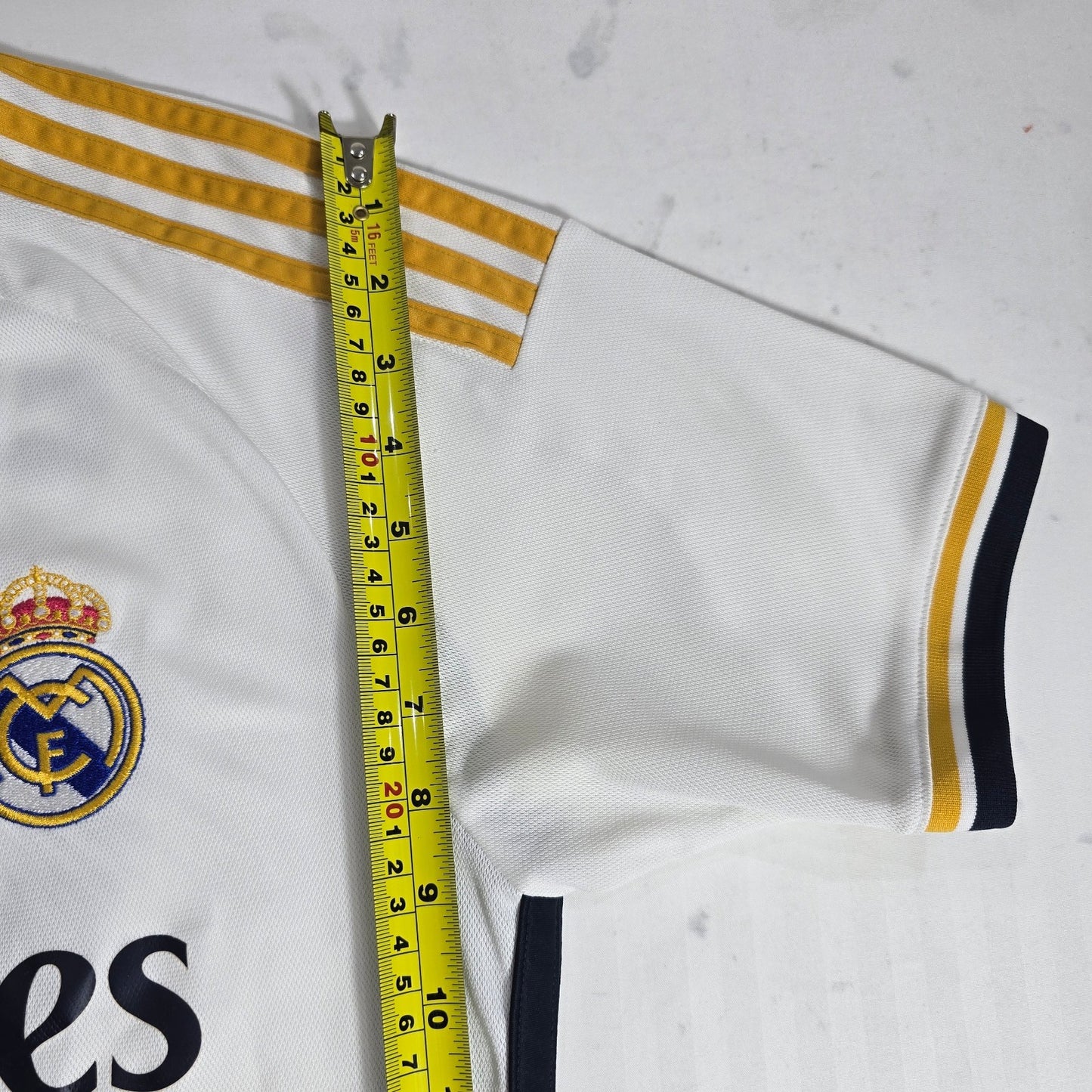 Adidas Real Madrid Jersey Men's Small White Edouard 95 Fly Better