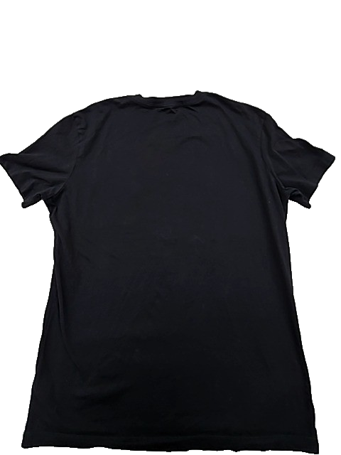 Calvin Klein Jeans Men's Black T-Shirt – Size XXL, Logo, Crew Neck