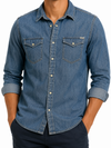 Jack & Jones Men Blue Shirt size M product image 1