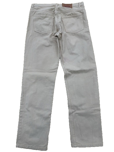 Vintage Levi's Men's Beige Jeans – Size 38x36