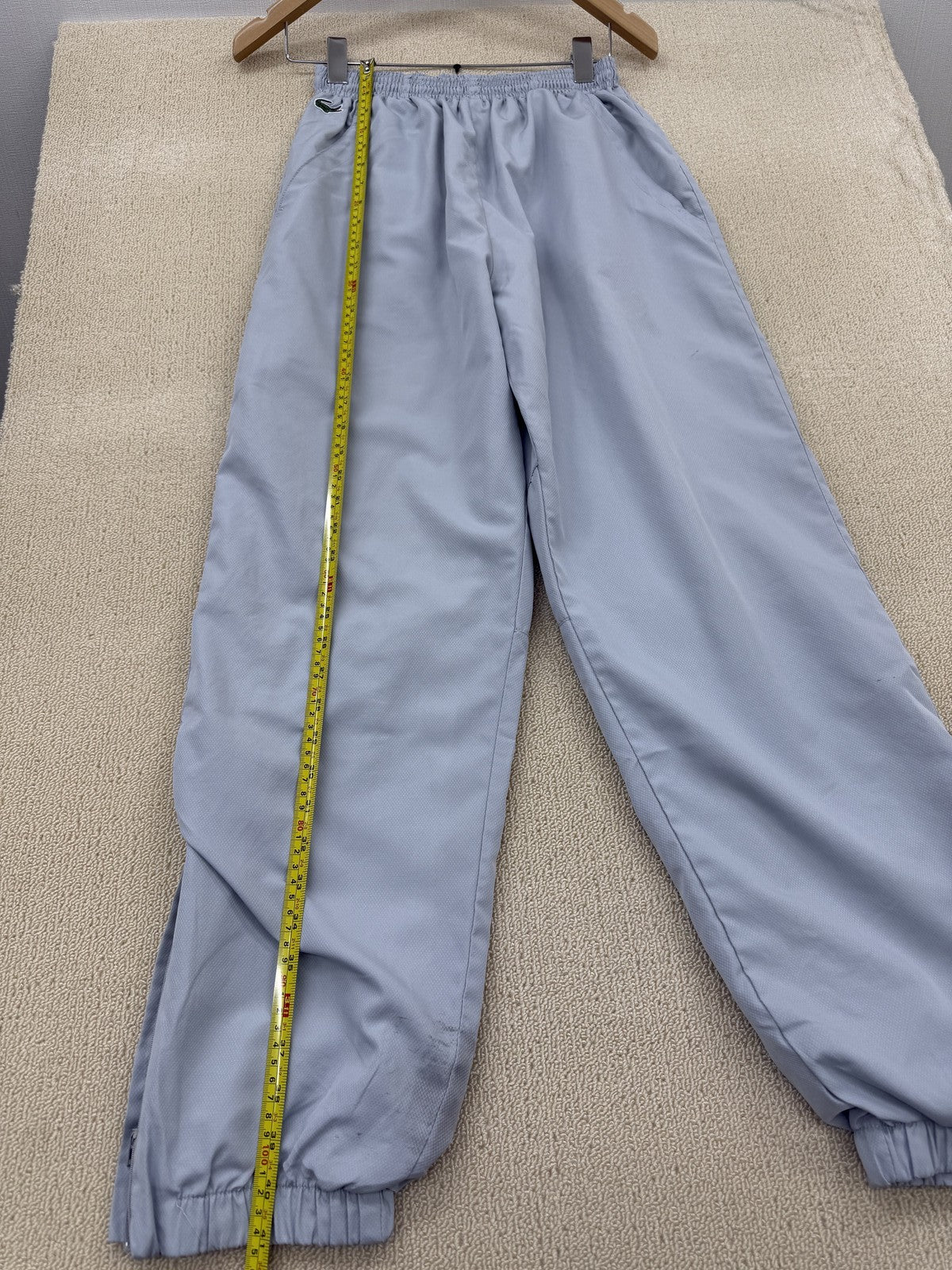 Lacoste Men's Grey Tennis Sweatpants Tapered Drawstring Regular