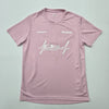 Reebok Unisex Pink T-Shirt – Size M, Logo