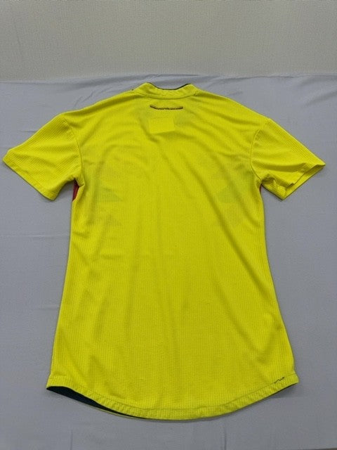 Adidas Colombia National Team Yellow Jersey S Climacool Short Sleeve
