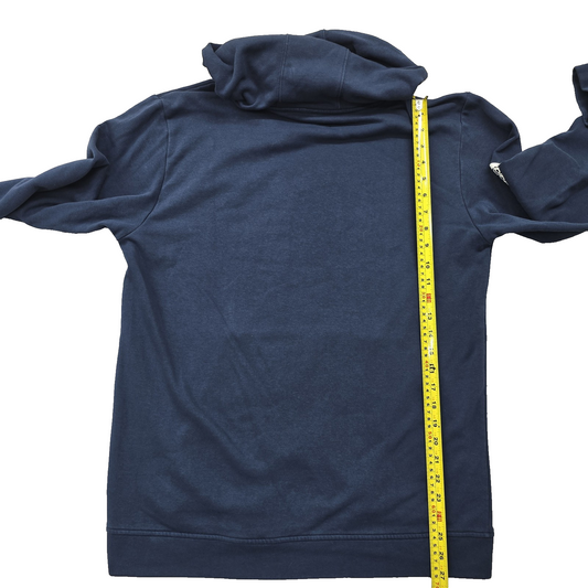 Adidas Unisex Navy Hoodie – Size L, Pullover