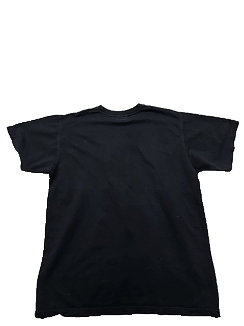 Boss Men's Black Logo Graphic Striped T-Shirt M Regular Cotton