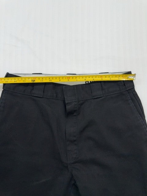 Dickies Men's Black Work Pants W32 L32 Cotton Twill 874