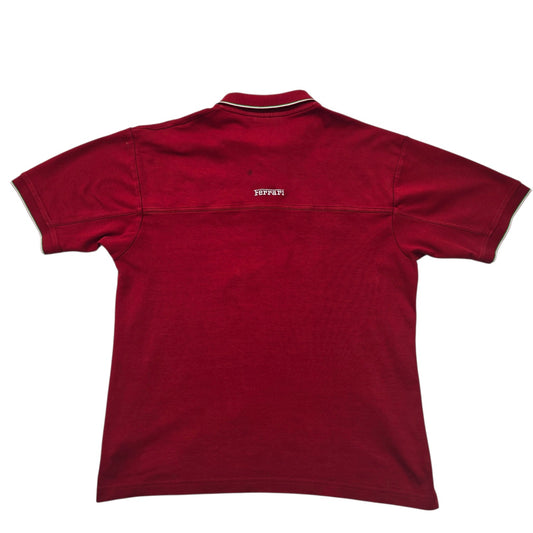 Ferrari Boys Red Polo Shirt size L product image 2