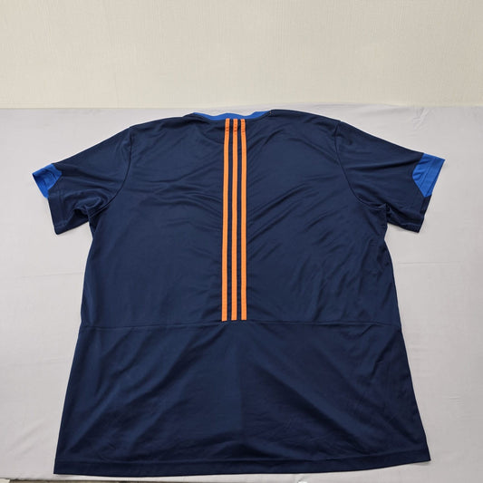 Adidas Men's Multicolor T-Shirt – Size 2XL, Short Sleeve