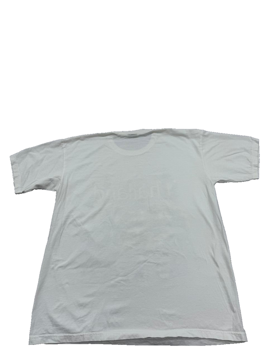 Vintage Unverified Brand Men's White T-Shirt – Size XL, Cotton