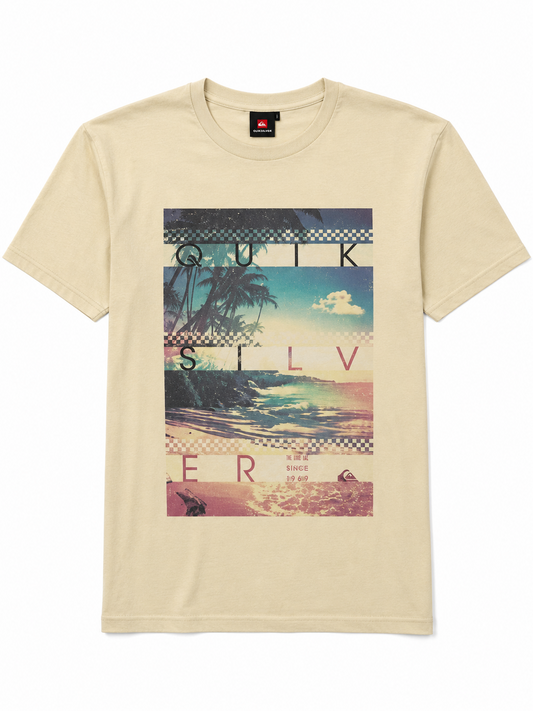 Quiksilver Boys Yellow T-Shirt size L product image 2