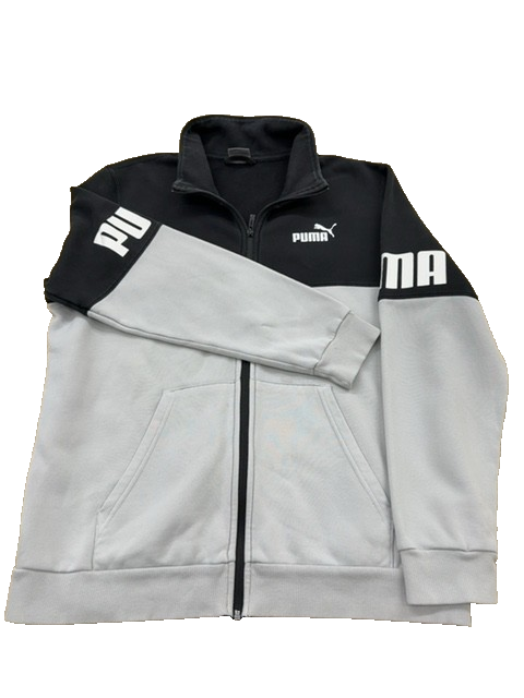Puma Men's Multicolor Jacket – Size L, Full Zip – Ref 08EDA