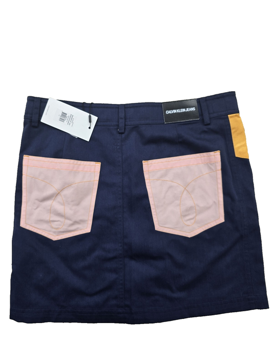 Calvin Klein Jeans Women's Multicolor Skirt – Size 14