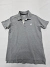 Nike Men's Gray Polo Shirt – Size M, Short Sleeve – Ref ABE0C