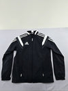 Adidas Men's Black Jacket – Size XXL, Full Zip
