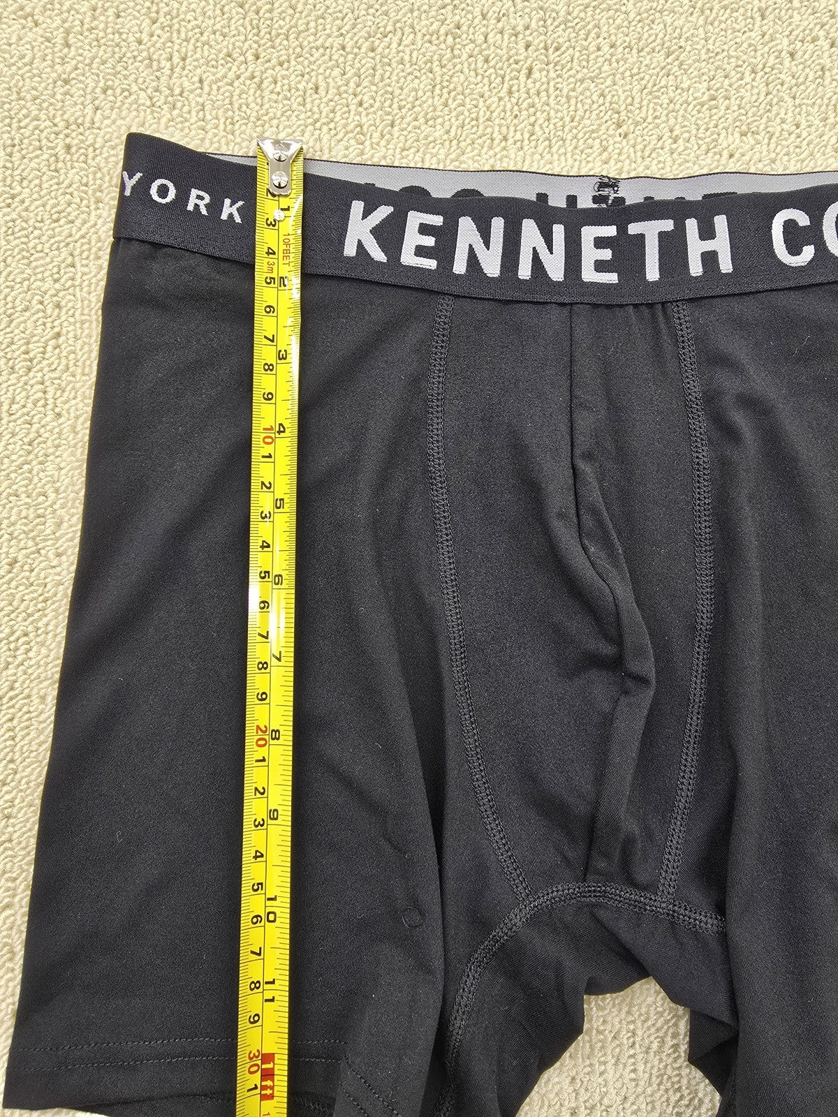 Kenneth Cole Men's Black S Boxer Briefs Poly/Elastane NWT