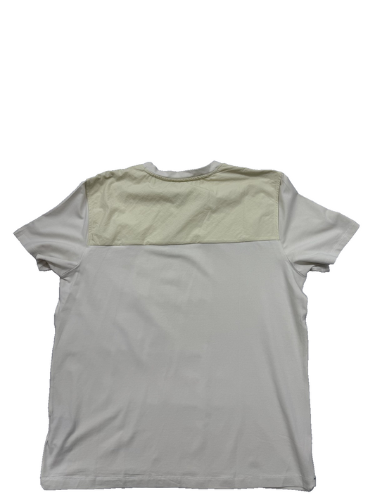 Kenneth Cole Men's White T-Shirt – Size L, Short Sleeve, Crew Neck