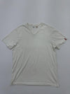 Levi's Men's White Jersey – Size XL, V- levis One-off pre-loved, V-Neck