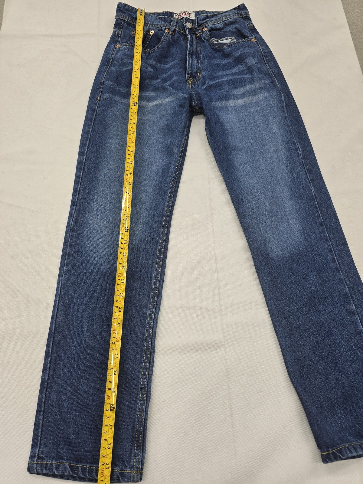 Levi's 505 Regular Fit Straight Leg 28x30 Blue Jeans