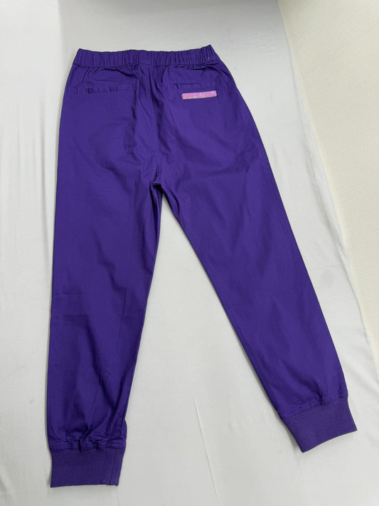 Aape Purple Women's Purple Track Pants – Size S, Logo, Cotton