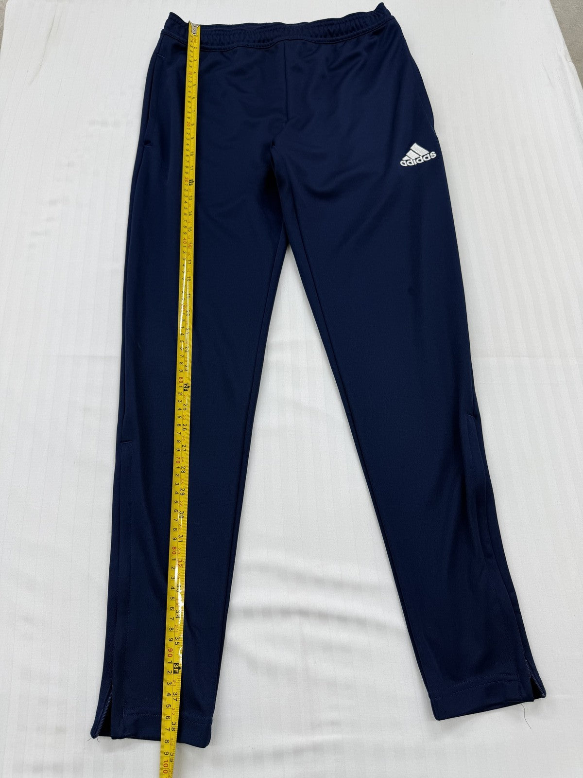 Adidas Men's Navy Blue Track Jogger Pants Size M