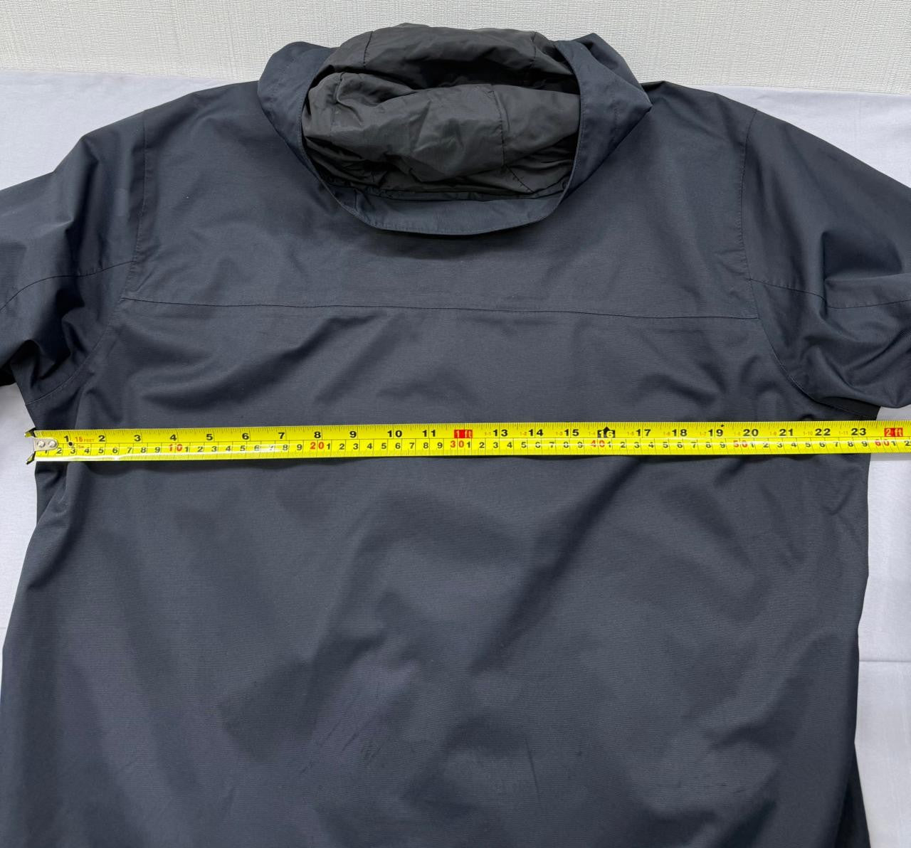Columbia Men's Gray Hooded Waterproof Rain Jacket Size M