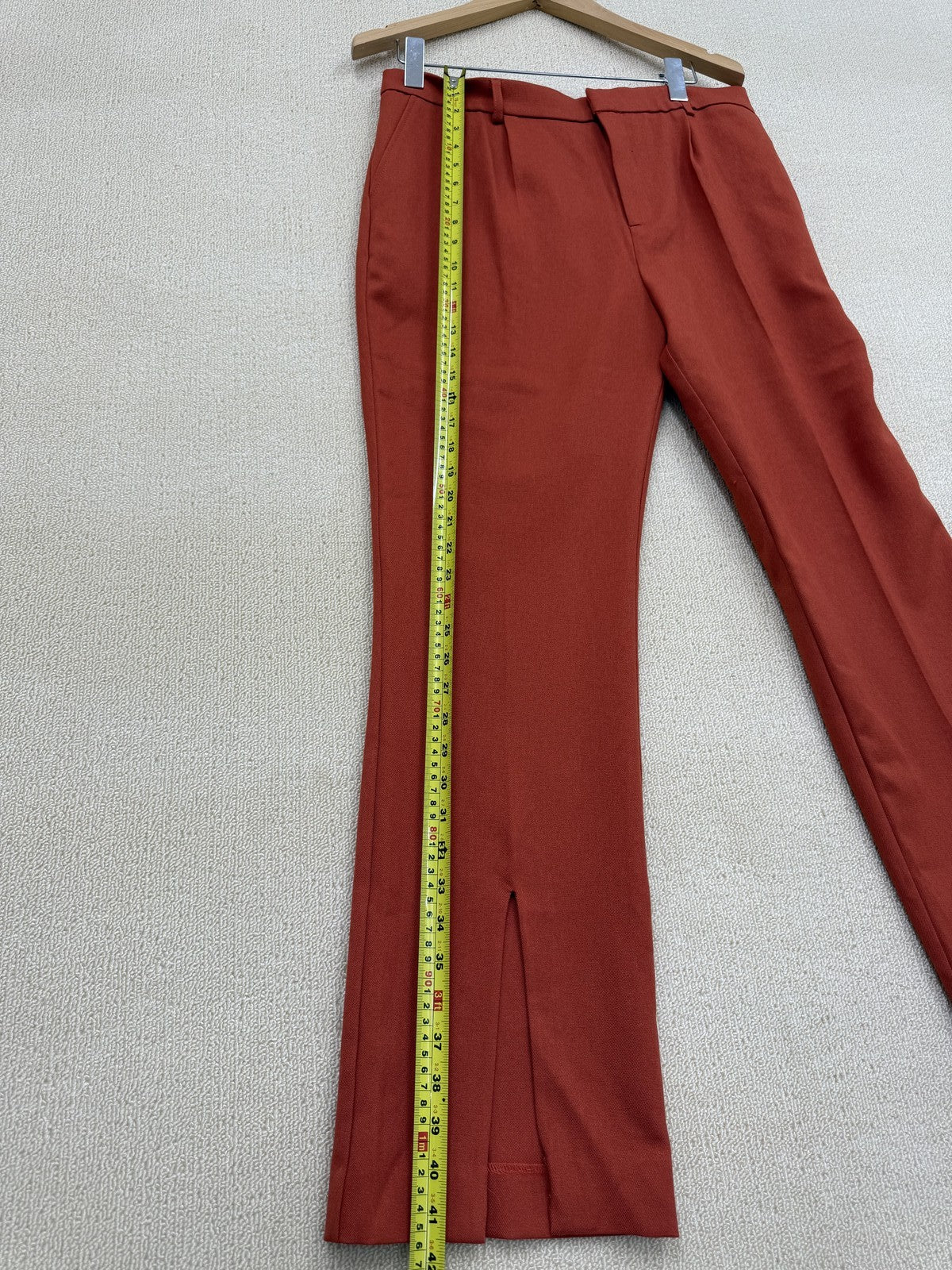 The Giving Movement Rust Wide Leg Pants XXL Organic Cotton Sustainable
