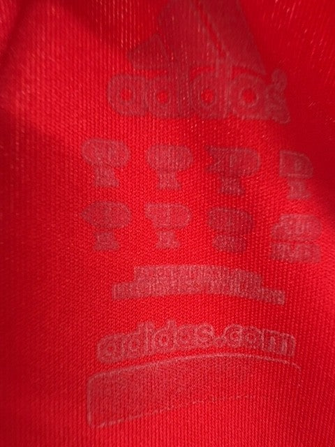 Adidas Men's Spain National Team Red Jersey Short Sleeve Climacool