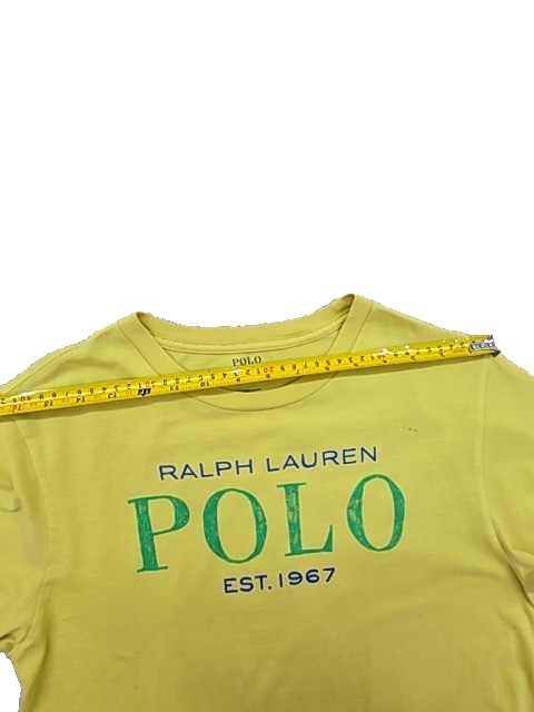 Polo Ralph Lauren Yellow L Men's Short Sleeve T-Shirt