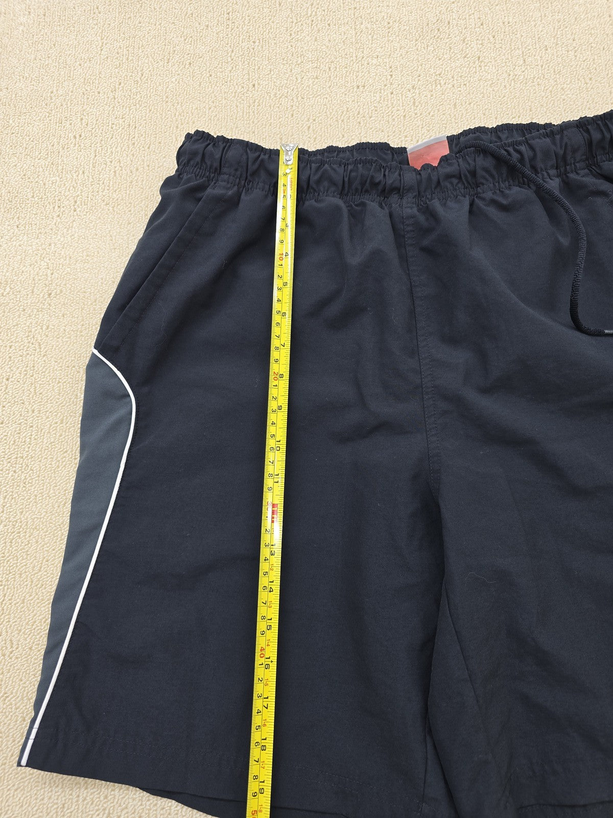 Nike Men's Navy Lap Swim Trunks L Mesh Lining Solid