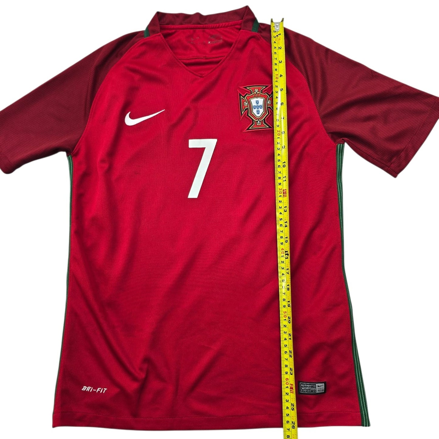 Nike Men's Portugal Red Soccer Jersey Size S Dri-FIT